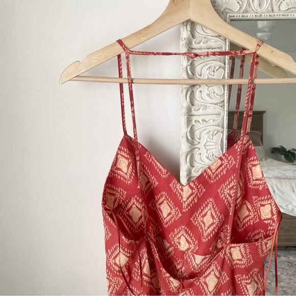 Zara Printed Cotton Jumpsuit - Picture 13 of 14